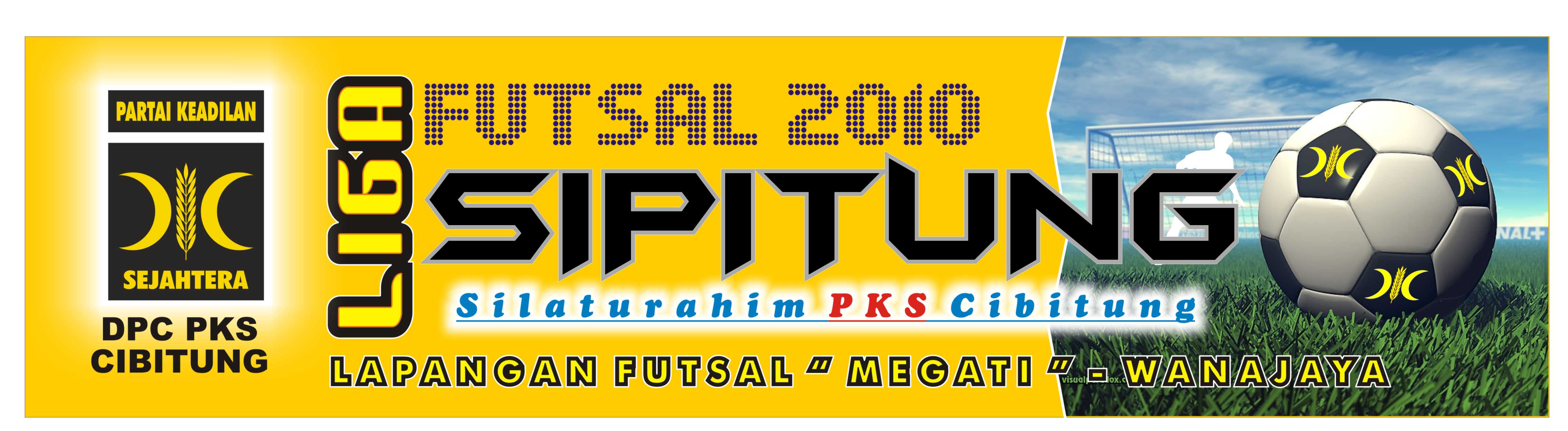 Spanduk Futsal PKS CIBITUNG
